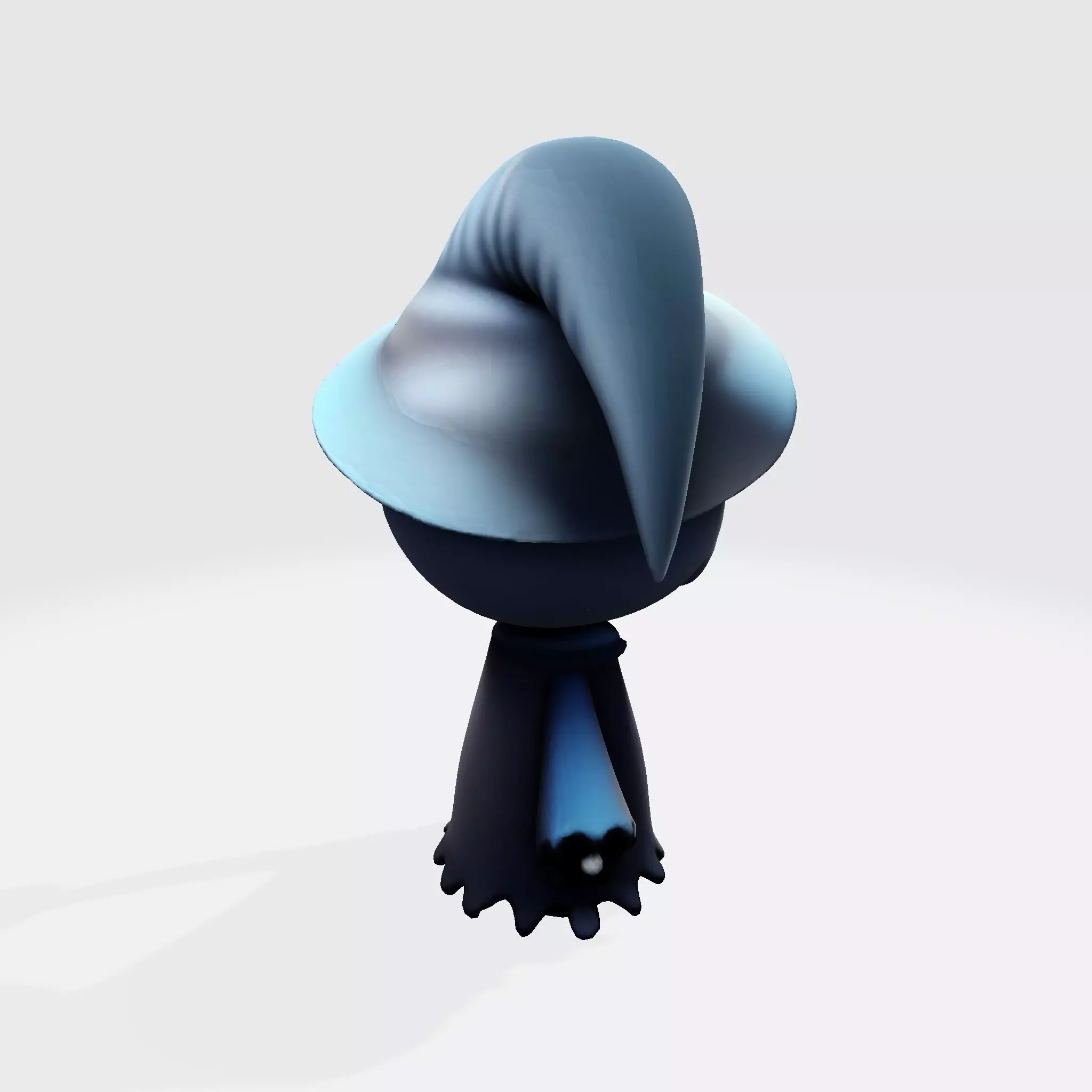 Pumpkin Reaper LowPoly Halloween 3D Print Model 3D print model_3