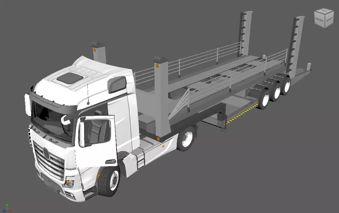 Car pack  Low-poly 3D model_12