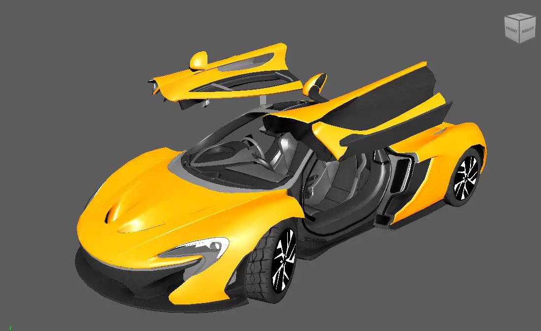 Car pack  Low-poly 3D model_51