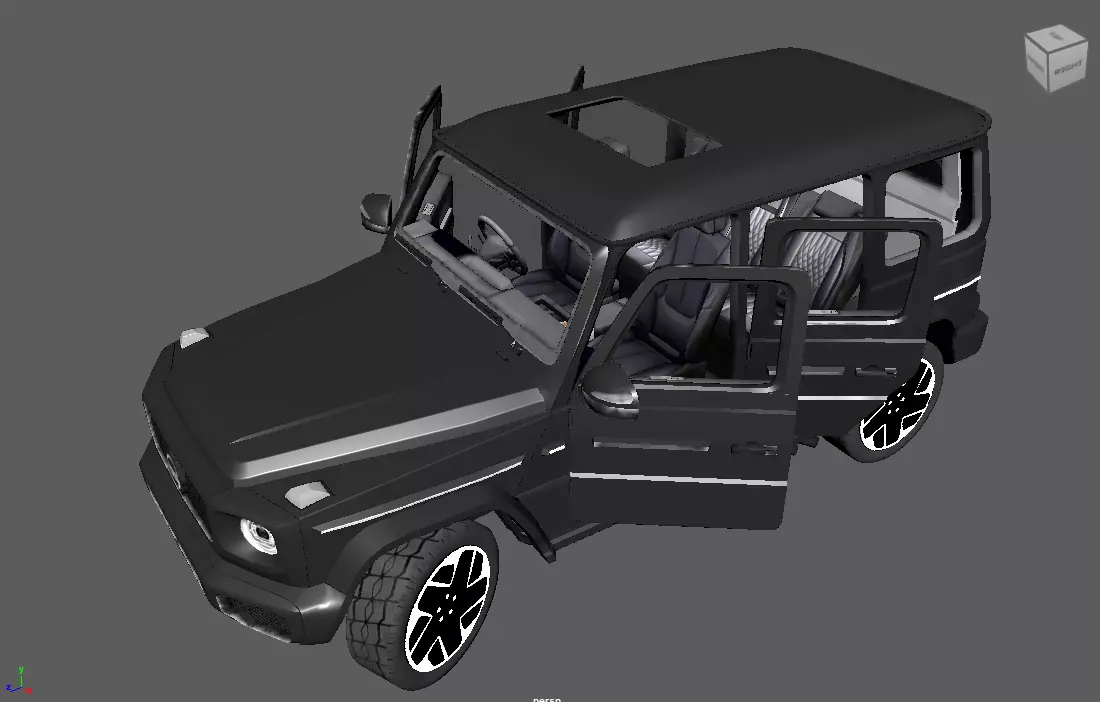 Car pack  Low-poly 3D model_28