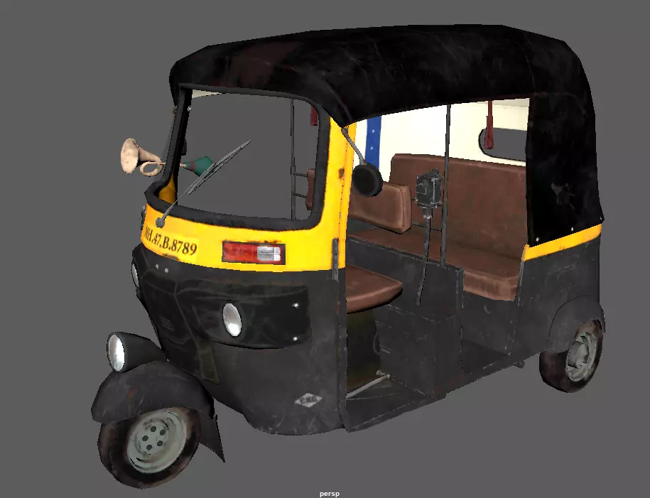 Car pack  Low-poly 3D model_67