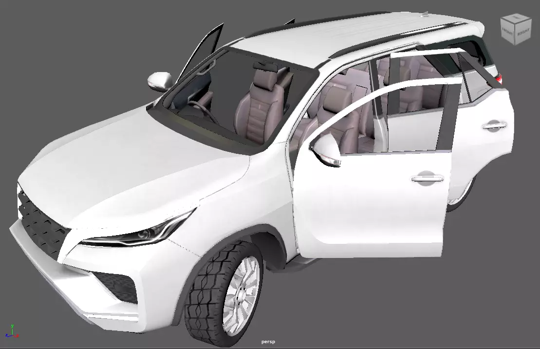 Car pack  Low-poly 3D model_71