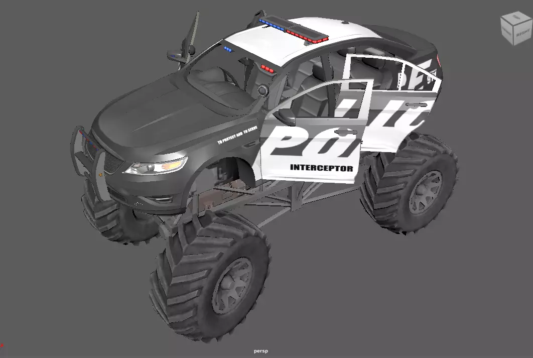 Car pack  Low-poly 3D model_27