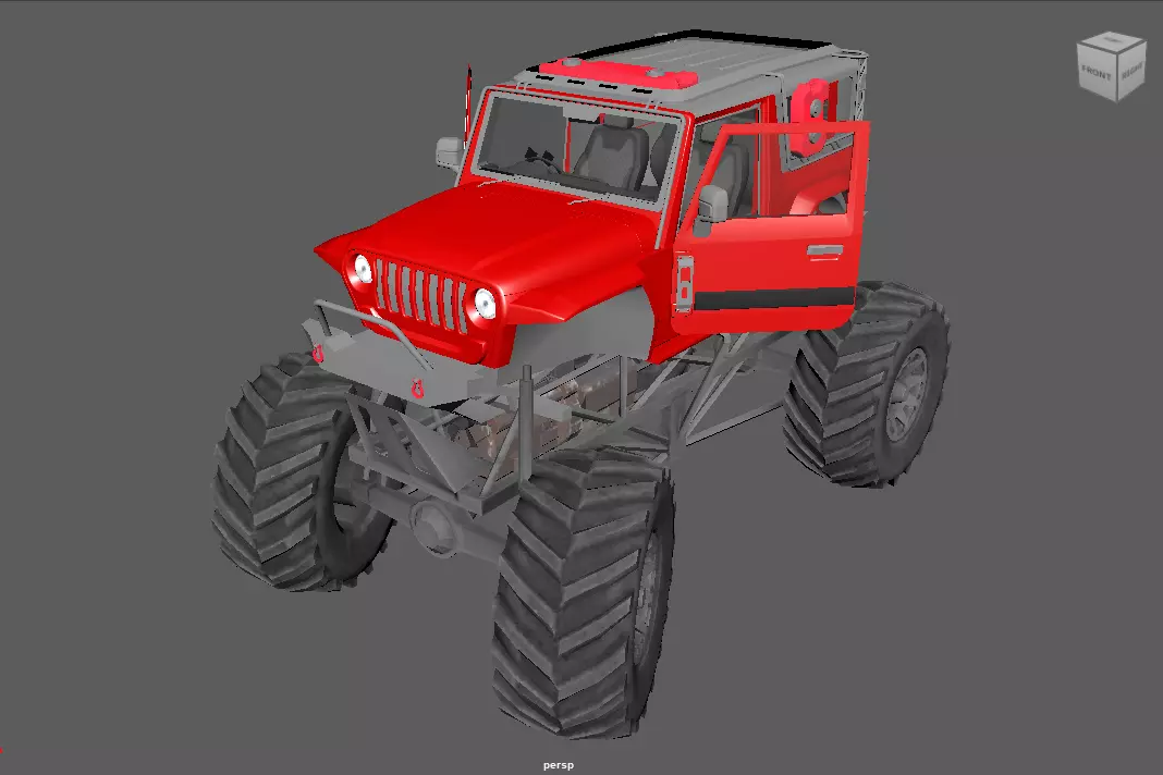 Car pack  Low-poly 3D model_34