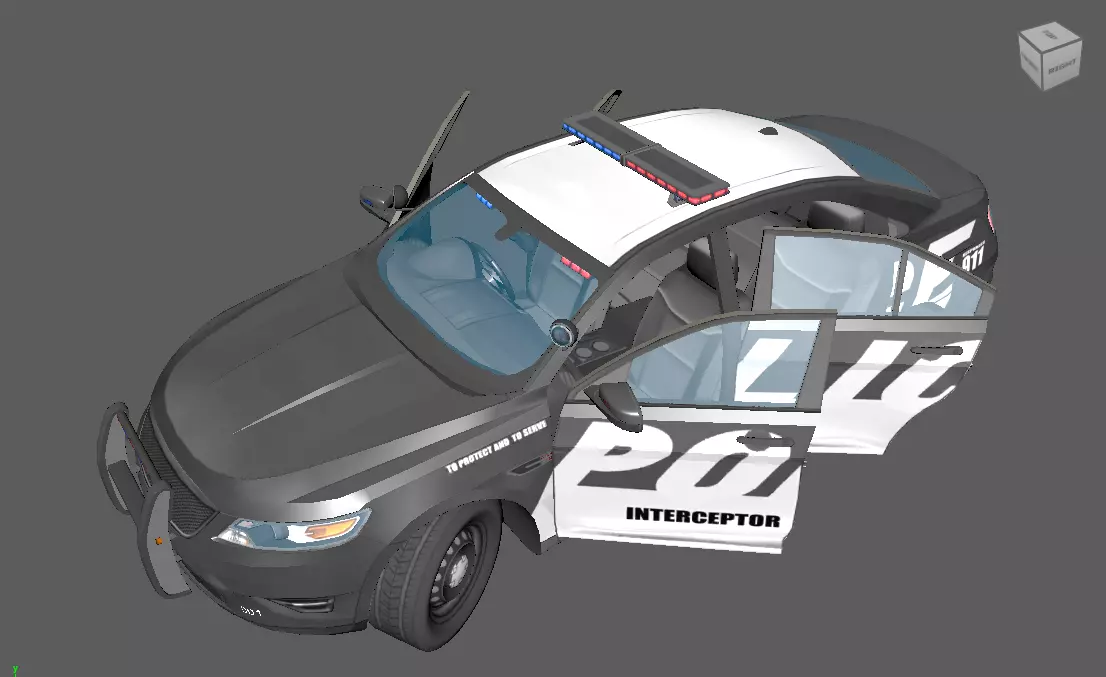 Car pack  Low-poly 3D model_26