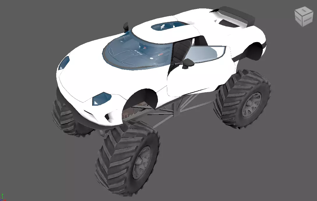 Car pack  Low-poly 3D model_42