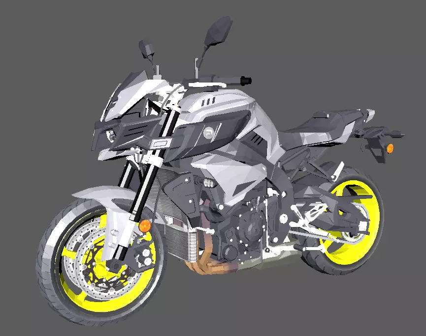 Car pack  Low-poly 3D model_2