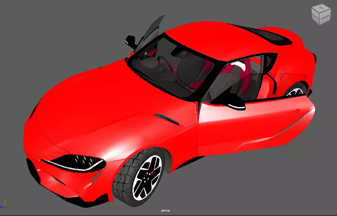 Car pack  Low-poly 3D model_15