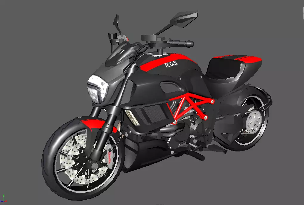 Car pack  Low-poly 3D model_55