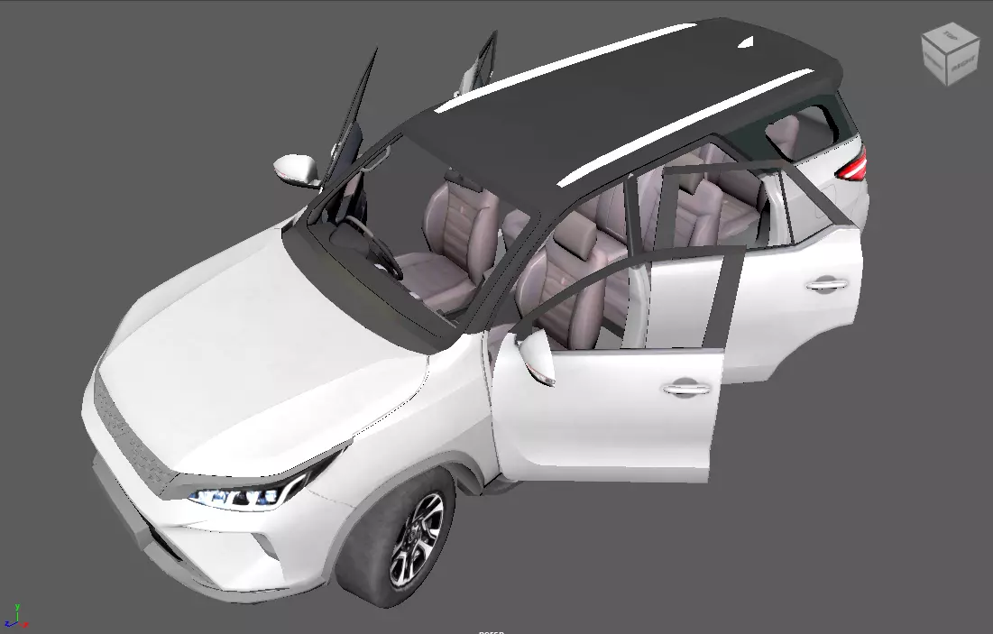 Car pack  Low-poly 3D model_69