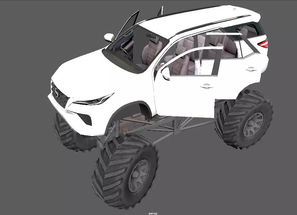 Car pack  Low-poly 3D model_30