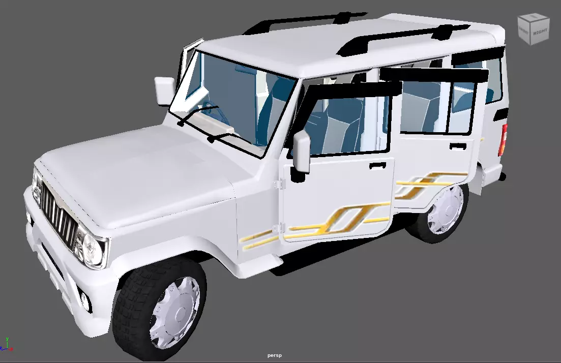 Car pack  Low-poly 3D model_60