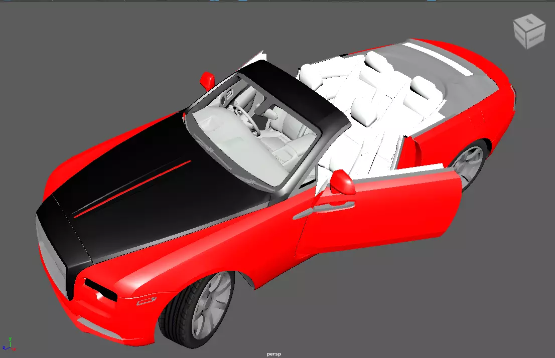 Car pack  Low-poly 3D model_25