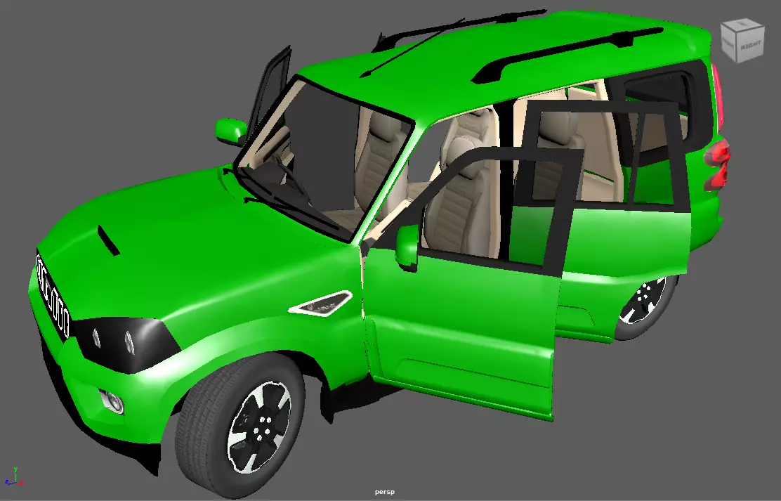Car pack  Low-poly 3D model_8