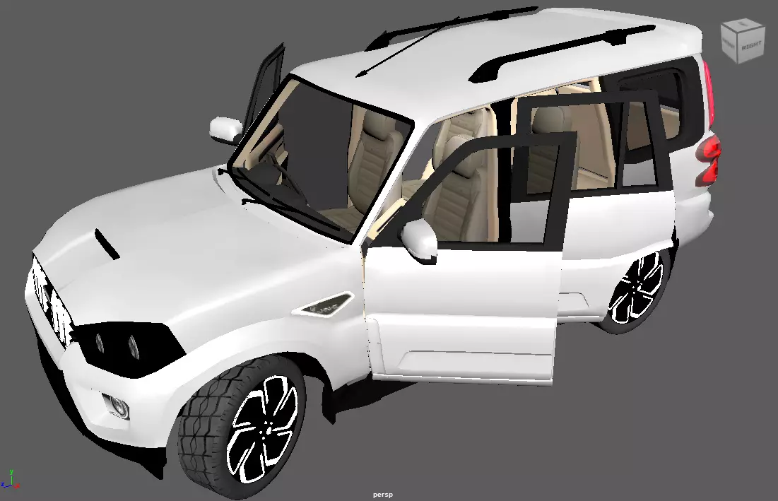Car pack  Low-poly 3D model_21