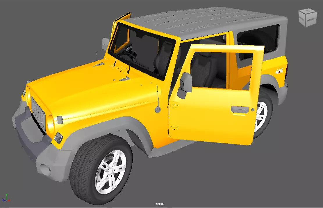 Car pack  Low-poly 3D model_11