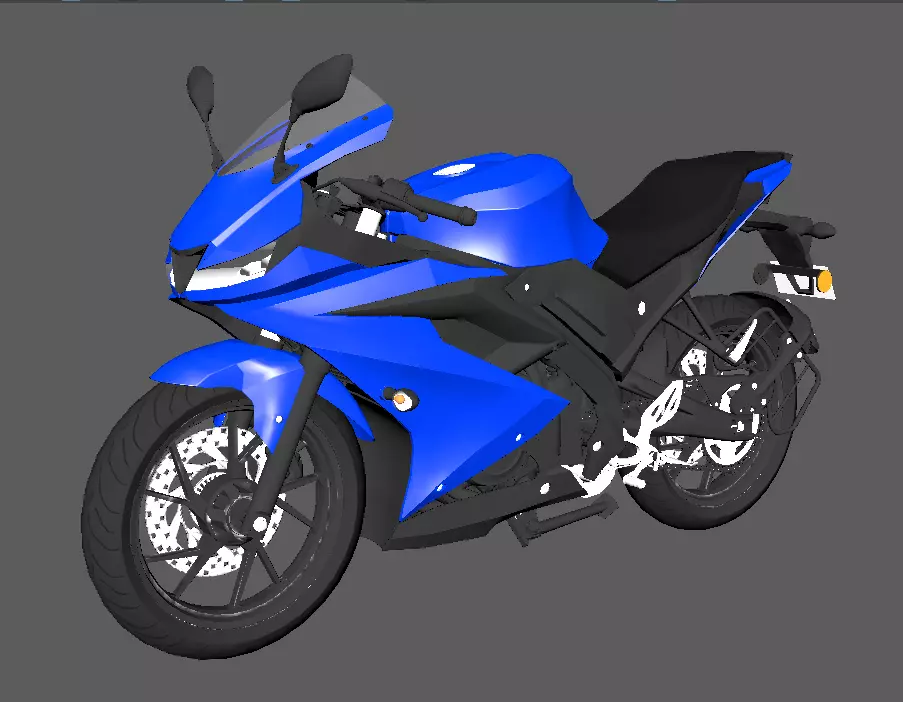 Car pack  Low-poly 3D model_3