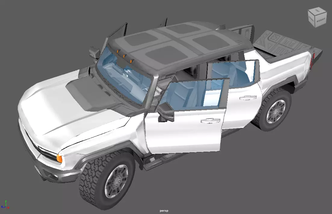 Car pack  Low-poly 3D model_59