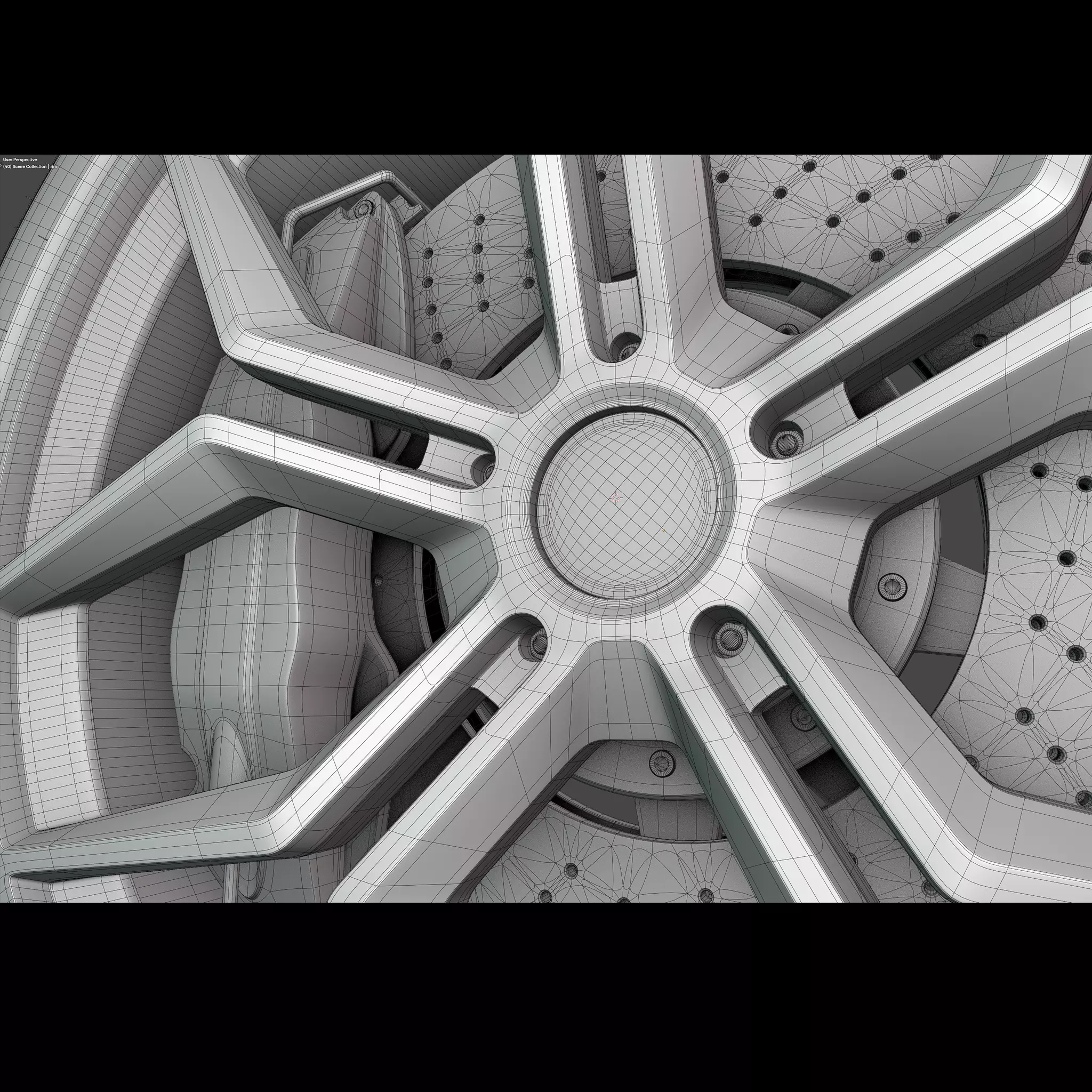 rubber tire 3D model_10