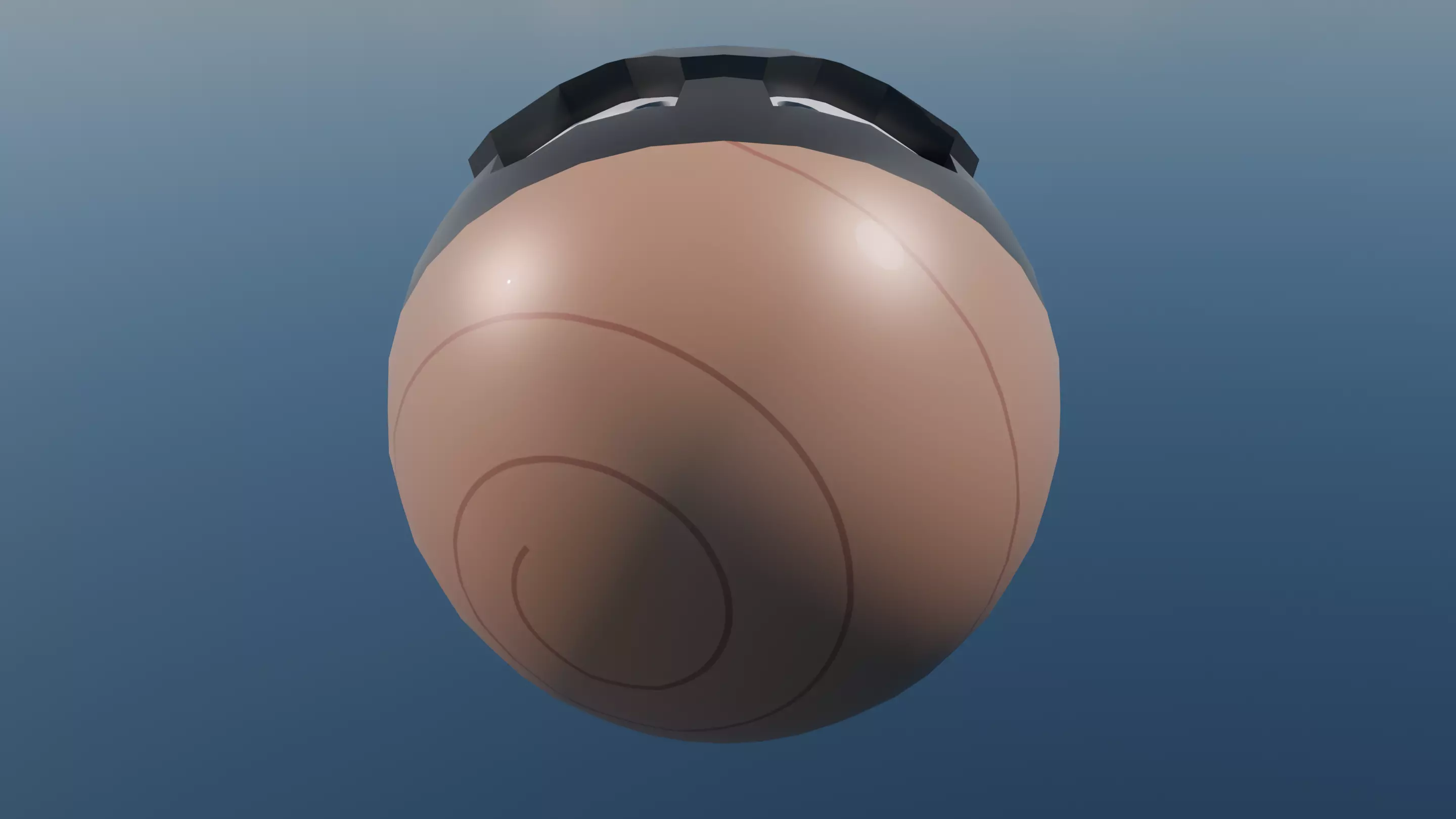 Pokemon Hisuian Voltorb and Shiny version  Low-poly 3D model_10