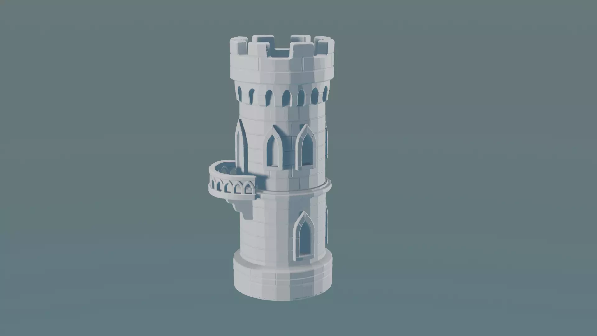 Stonewatch Game Tower 3D print model_0