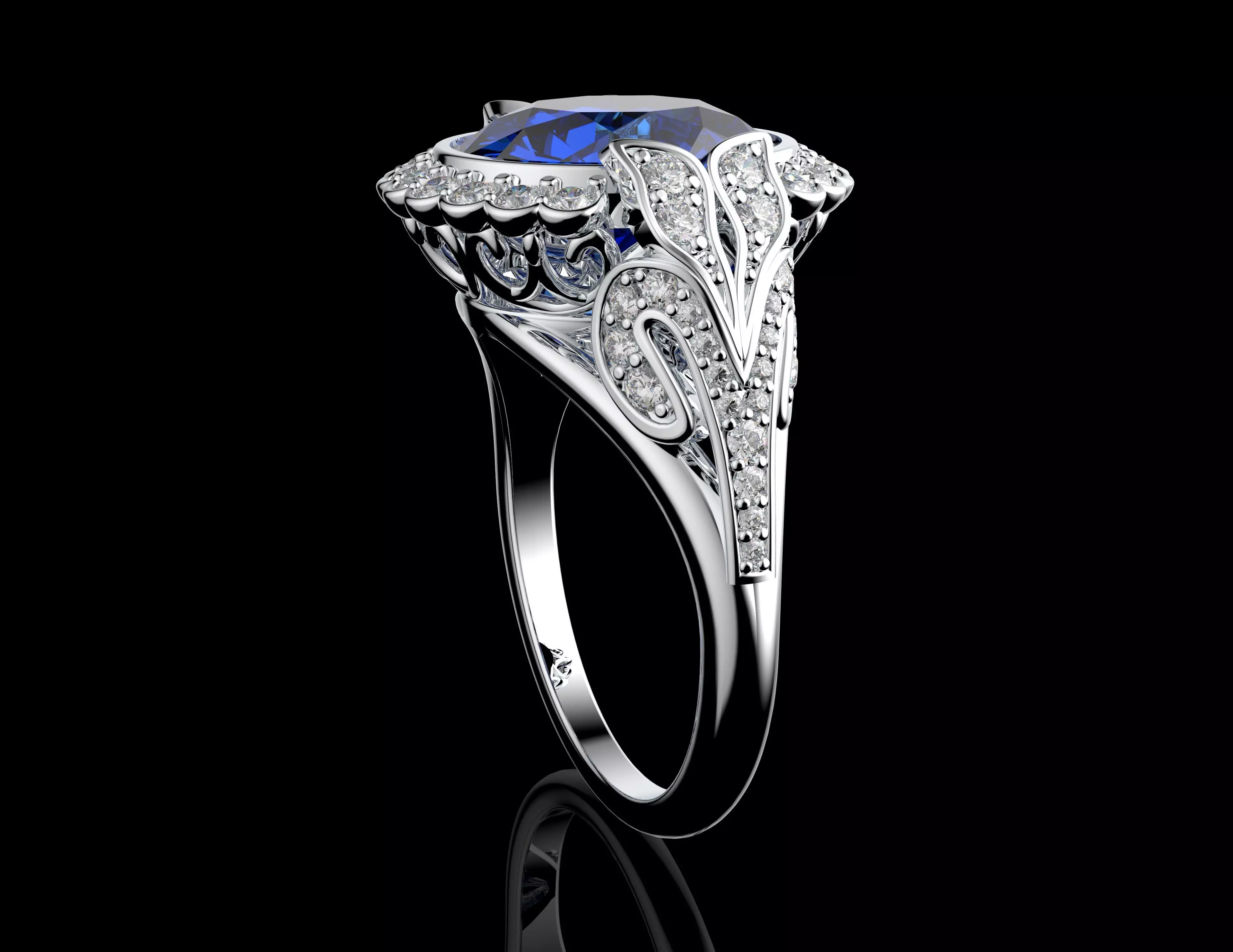 Gold N1518 3D print model_7