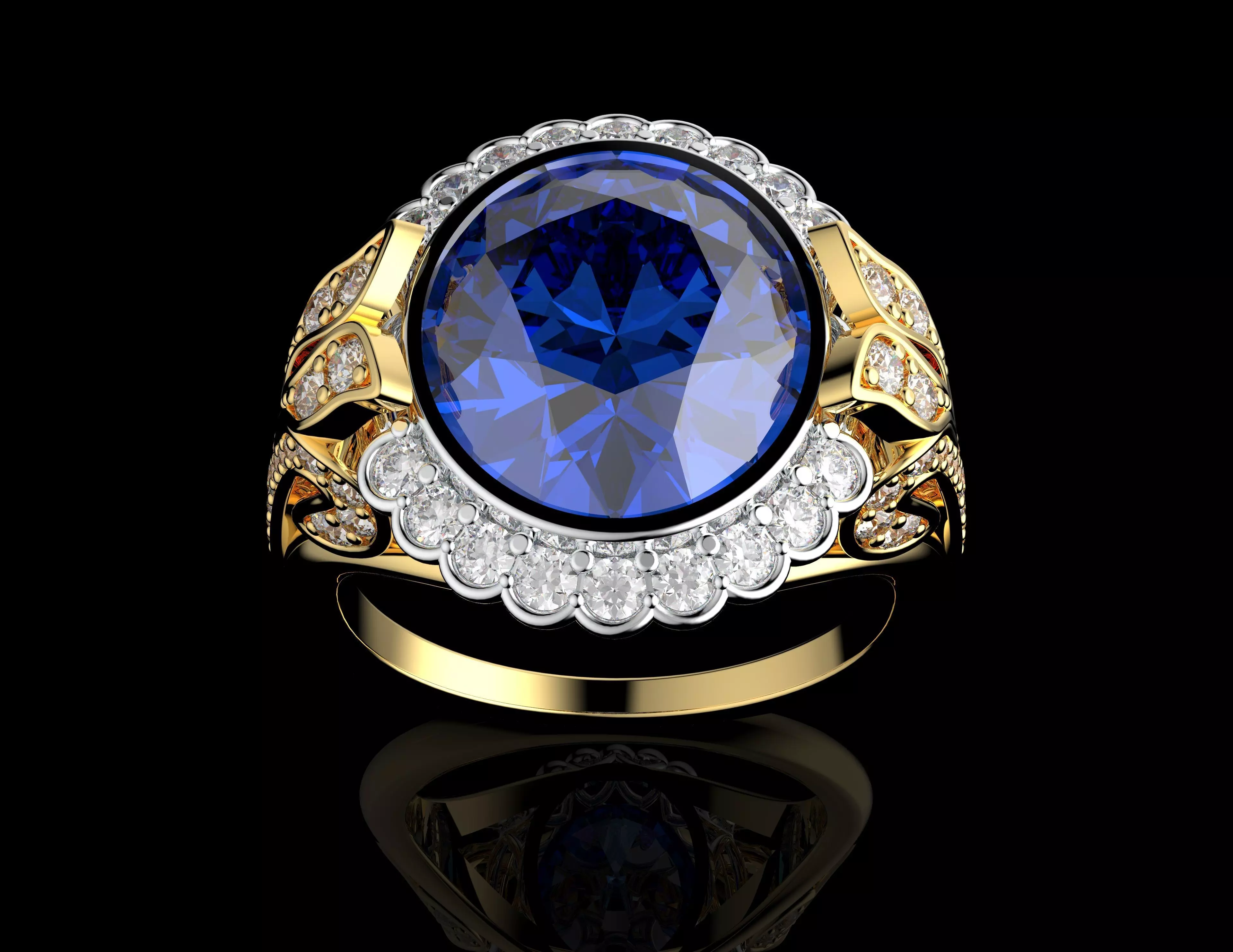 Gold N1518 3D print model_0