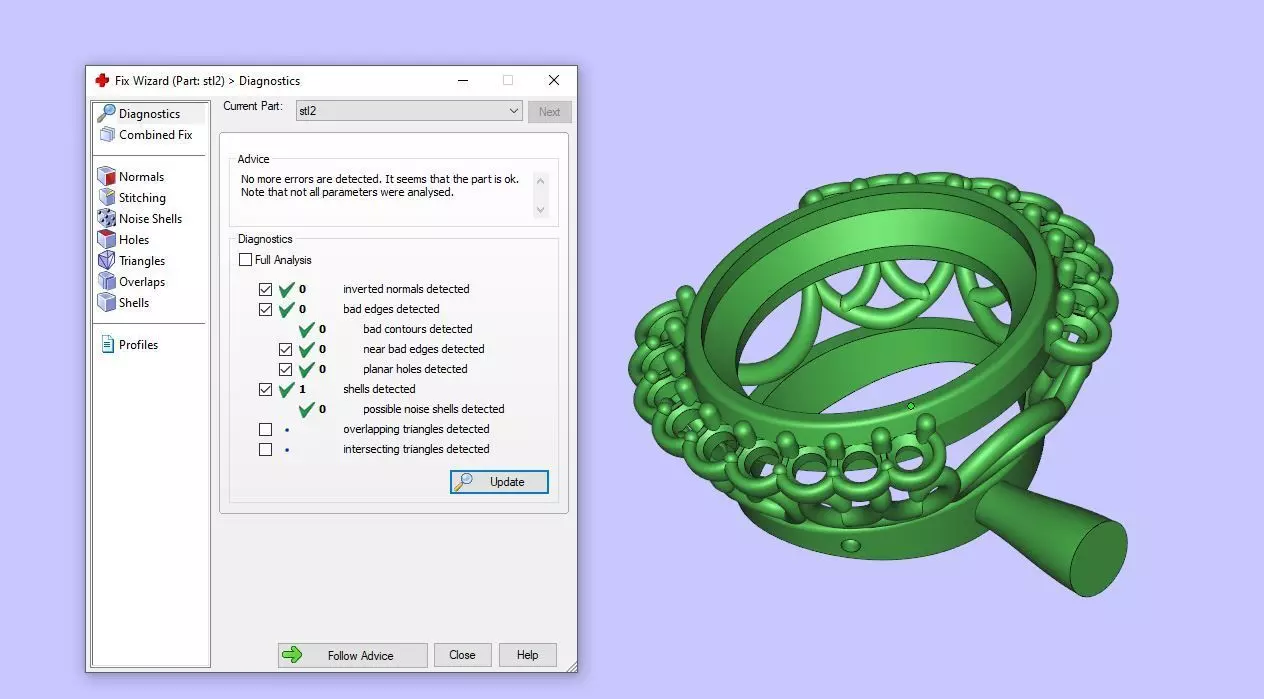 Gold N1518 3D print model_10