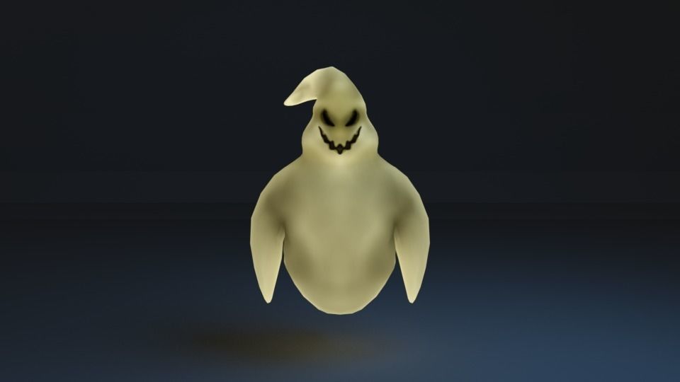 Oogie Boogie Low-poly 3D model_0