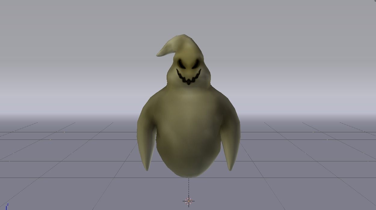 Oogie Boogie Low-poly 3D model_2