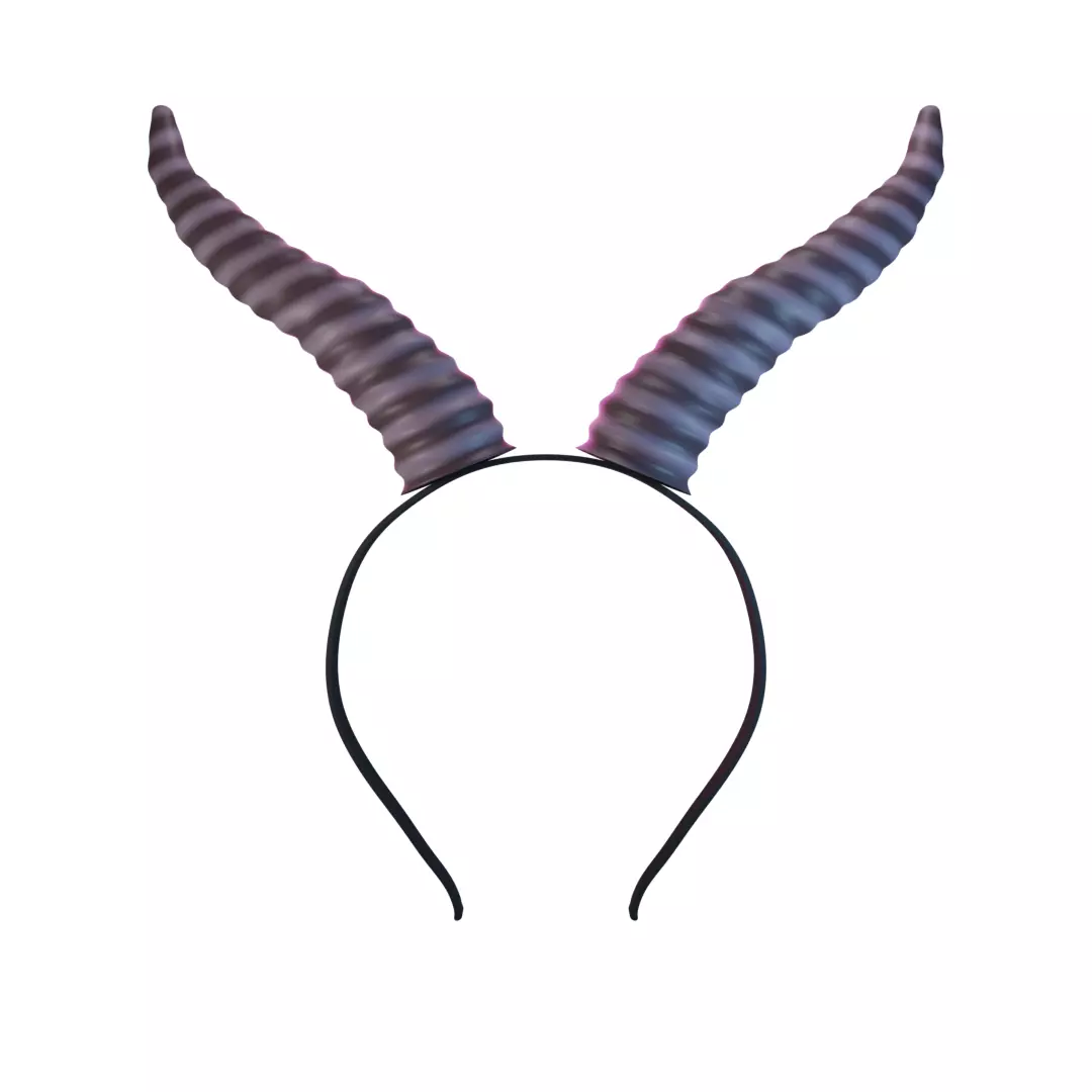 Gazzelle Horn Headband - Shakira - Zootopia - Halloween Costume 3D print model_9