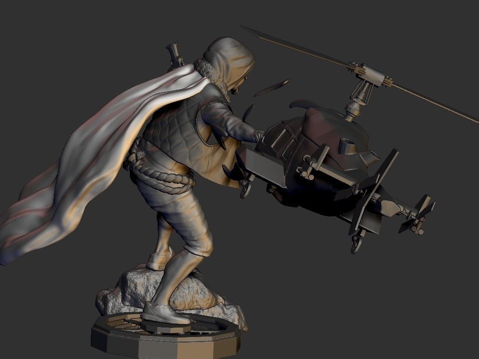 3D model for printing Free low-poly 3D model_2