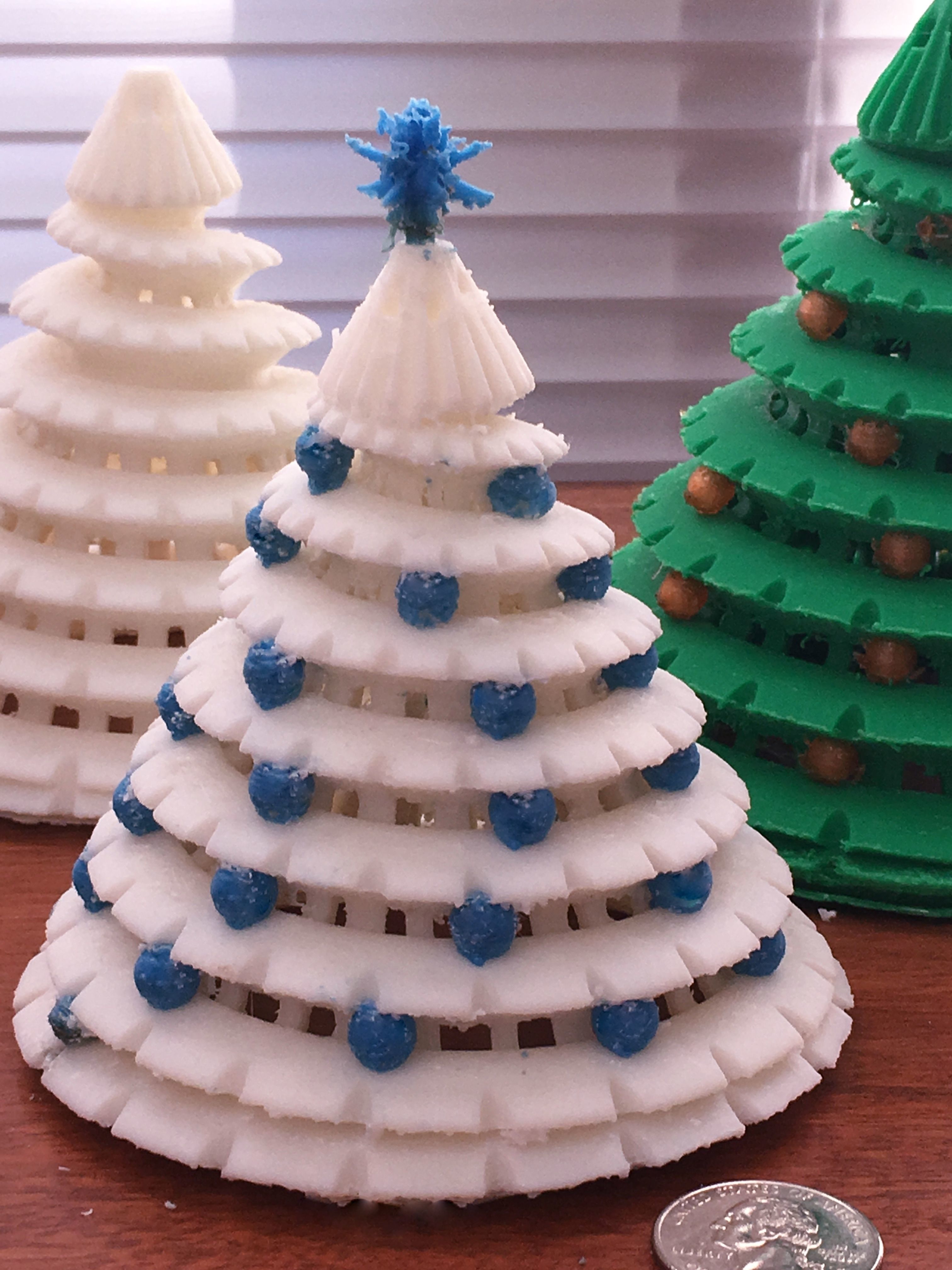 Christmas Tree Spiral - duel color 3D print model_1