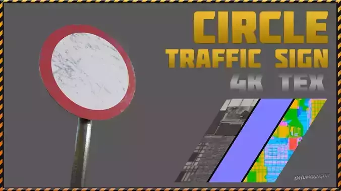 Circle Traffic Sign