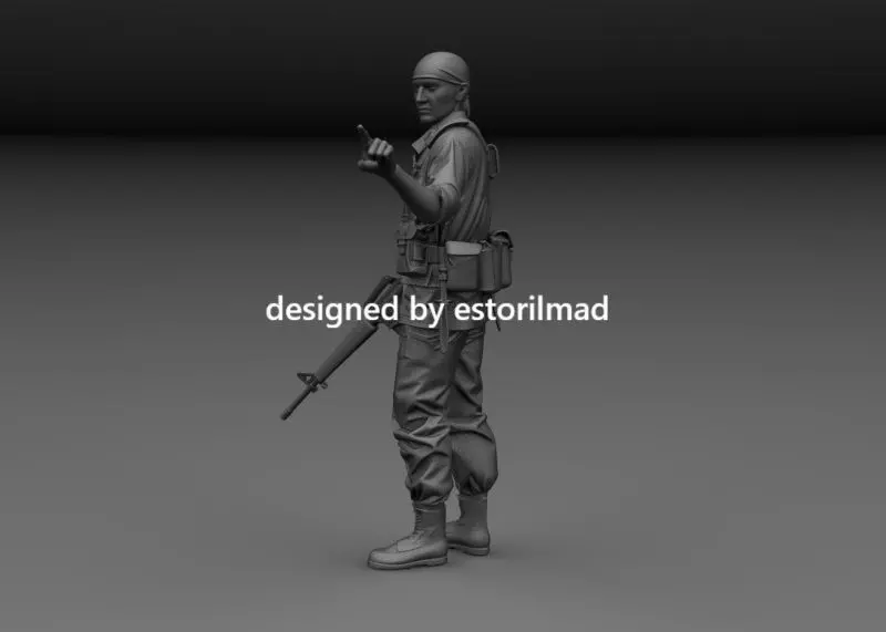 VIETNAM SPECIAL FORCES 3D print model_2