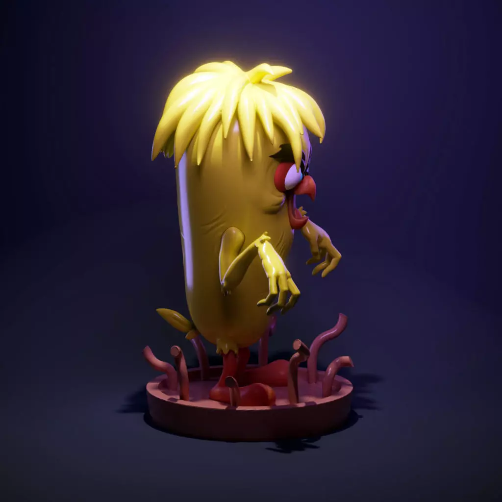 Monster Tweety - Looney Tunes 3D print model_1