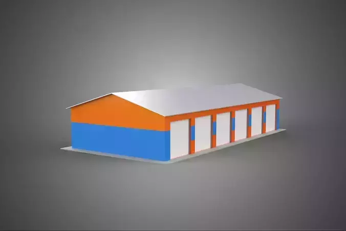 COMMERCIAL GARAGE WORKSHOP BUILDING VEHICLE CAR PARKING STORAGE