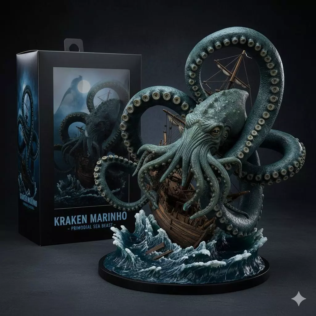 The Abyssal Kraken 3D print model