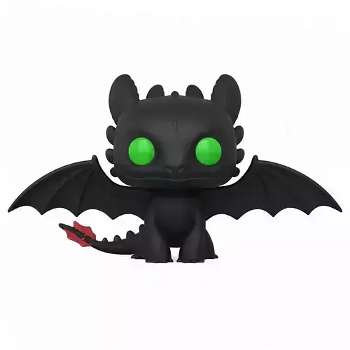 Night Fury Dragon Chibi