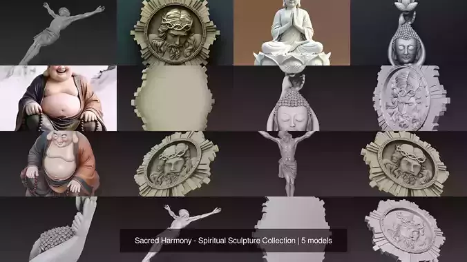 Sacred Harmony - Spiritual Sculpture Collection 