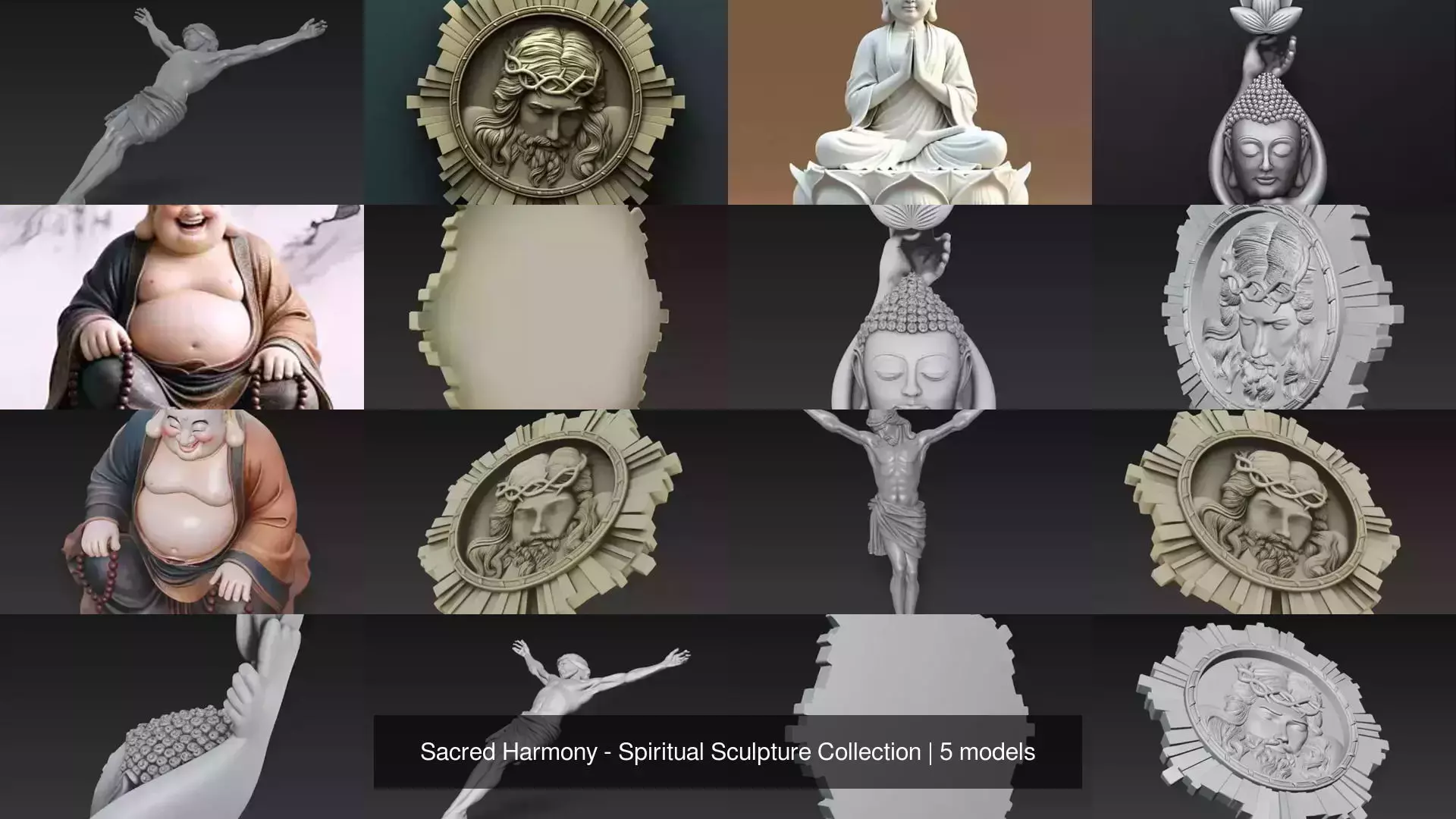 Sacred Harmony - Spiritual Sculpture Collection _0