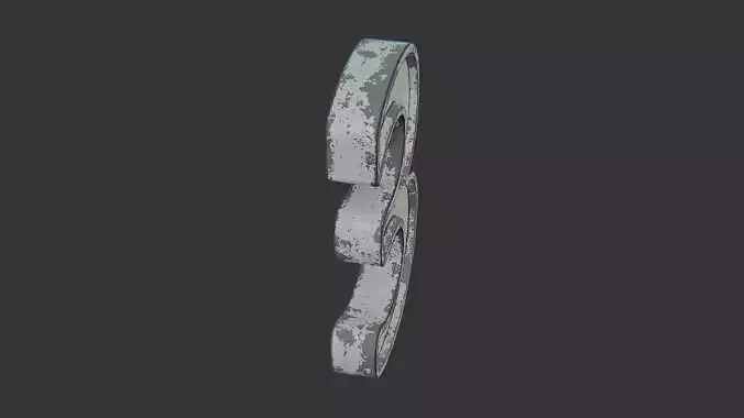 Cyrillic Alphabet Sign Large Letter