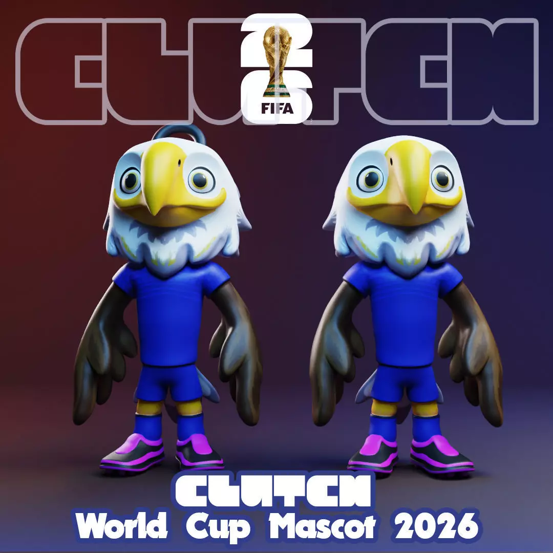 2026 World Cup Mascot Pack - Maple - Clutch - Zayu 3D print model_8