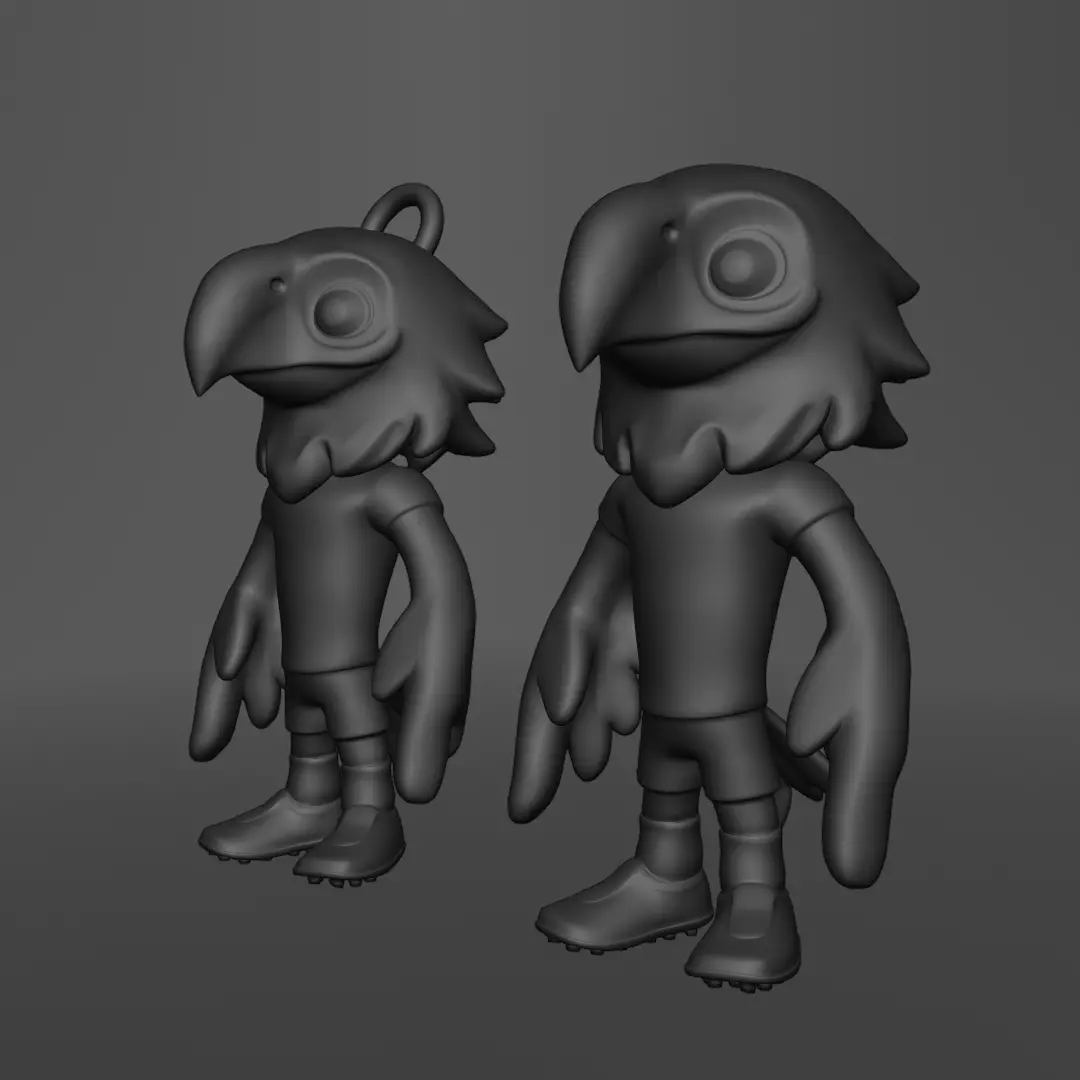 2026 World Cup Mascot Pack - Maple - Clutch - Zayu 3D print model_9