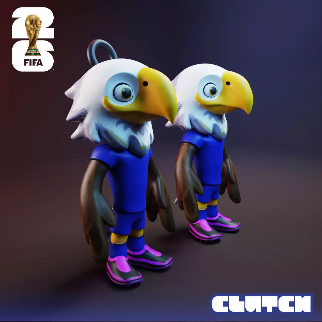 2026 World Cup Mascot Pack - Maple - Clutch - Zayu 3D print model_7