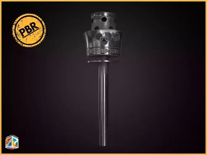 Melbourne 1956 Olympic torch flame