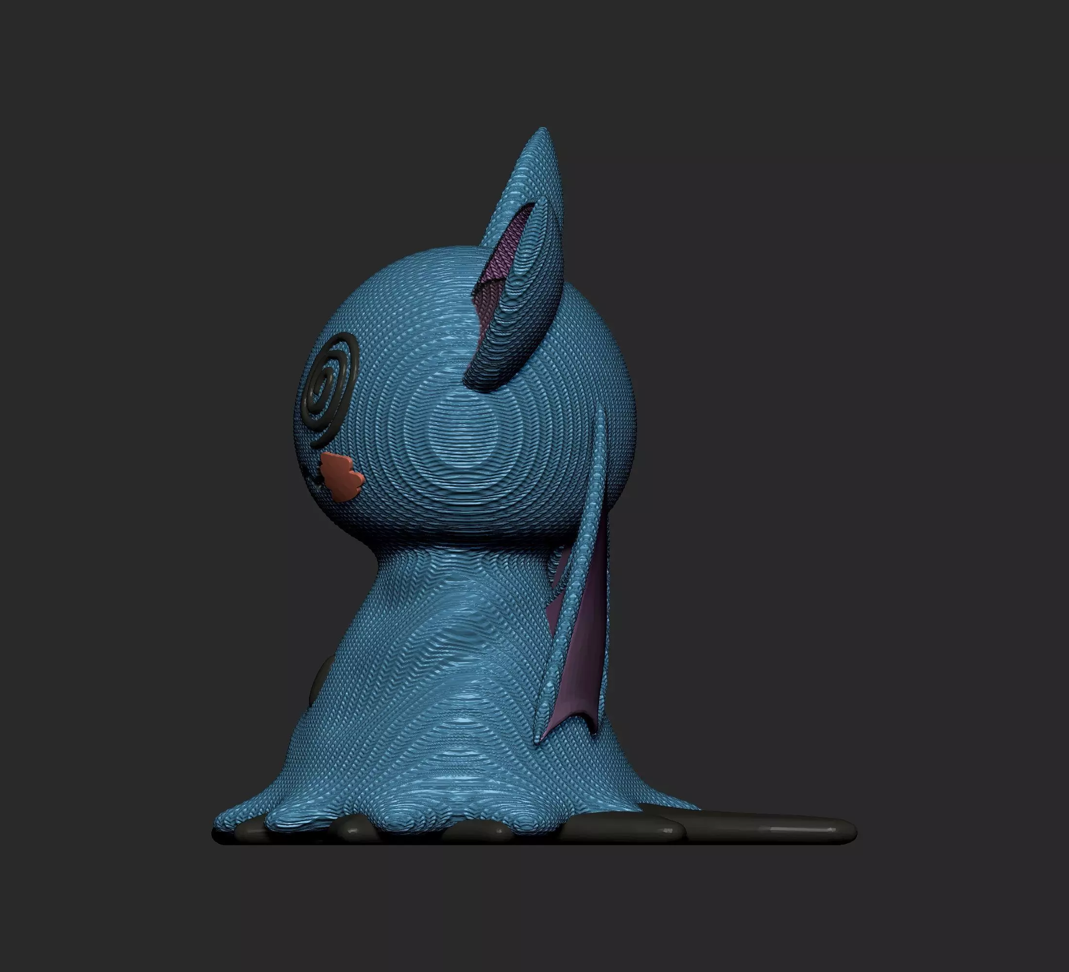 Pokemon - Mimikyu Zubat Golbat and Crobat 3D print model_13