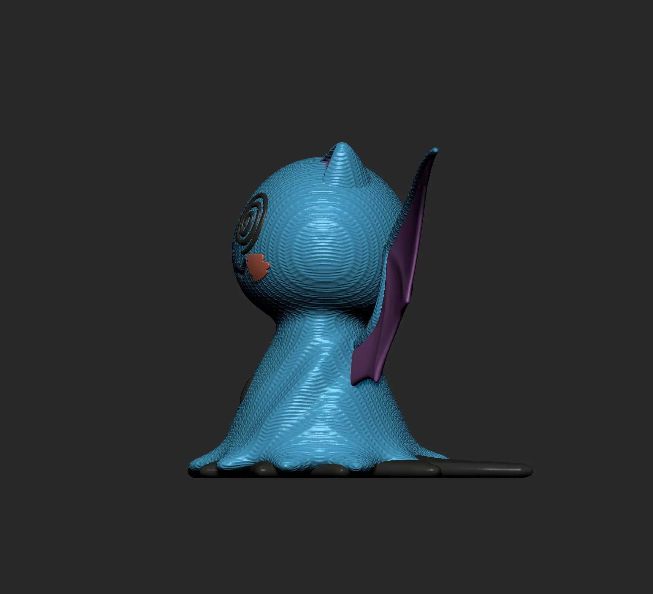 Pokemon - Mimikyu Zubat Golbat and Crobat 3D print model_8