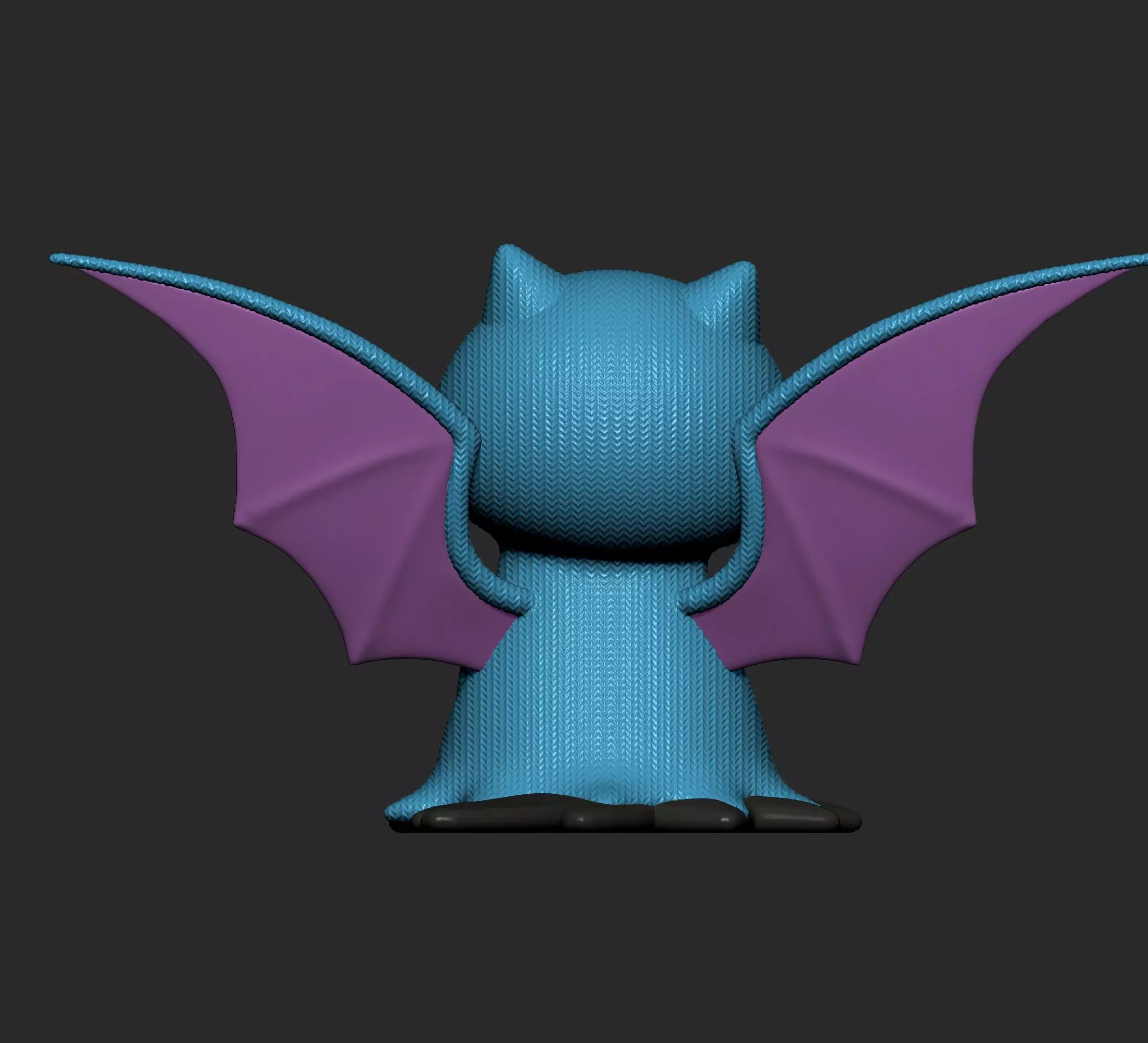Pokemon - Mimikyu Zubat Golbat and Crobat 3D print model_9