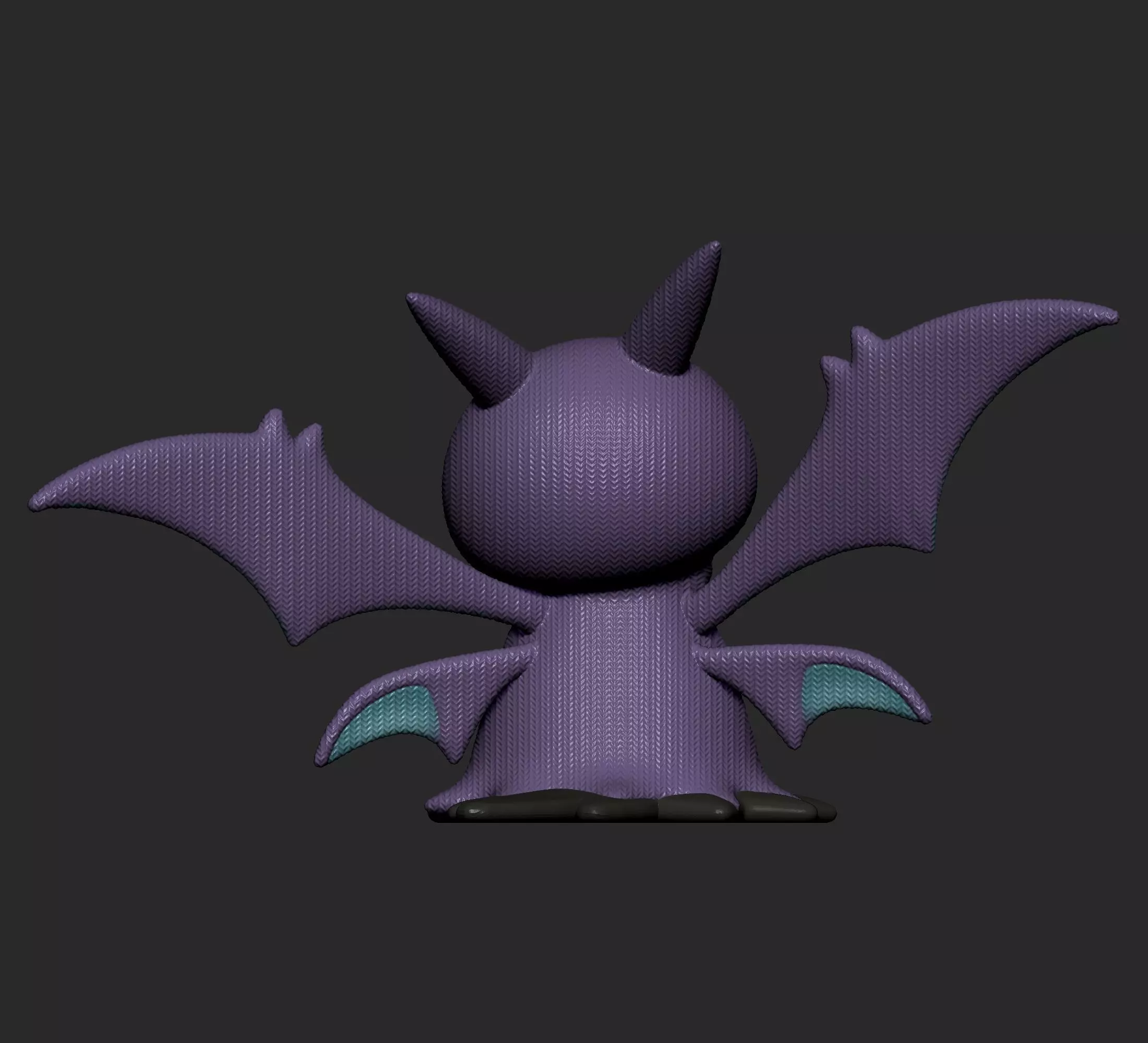 Pokemon - Mimikyu Zubat Golbat and Crobat 3D print model_3